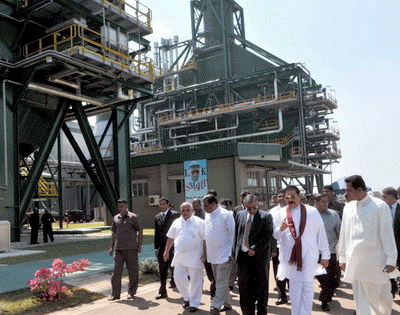 Mahinda Rajapaksa open Kerawalapitiya power plant